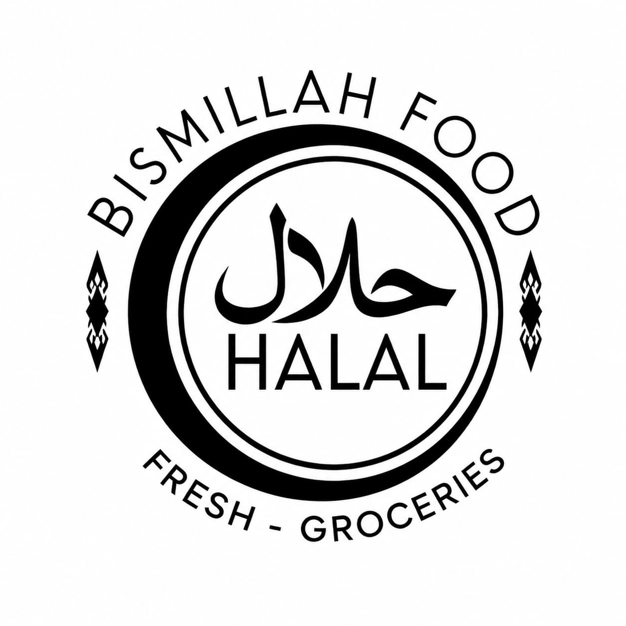 Bismillah Food & Grocery Logo